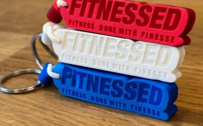 Fitnessed Foam Keychains – Fitness motivation wherever you go!